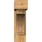 Ekena Millwork Imperial Block Rough Sawn Bracket w/ Offset Brace, Western Red Cedar, 6"W x 20"D x 20"H BKT0604X20X20IMP05RWR - alternate 3